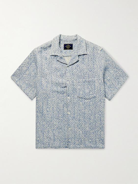 Grey short sleeve shirt from Portuguese Flannel