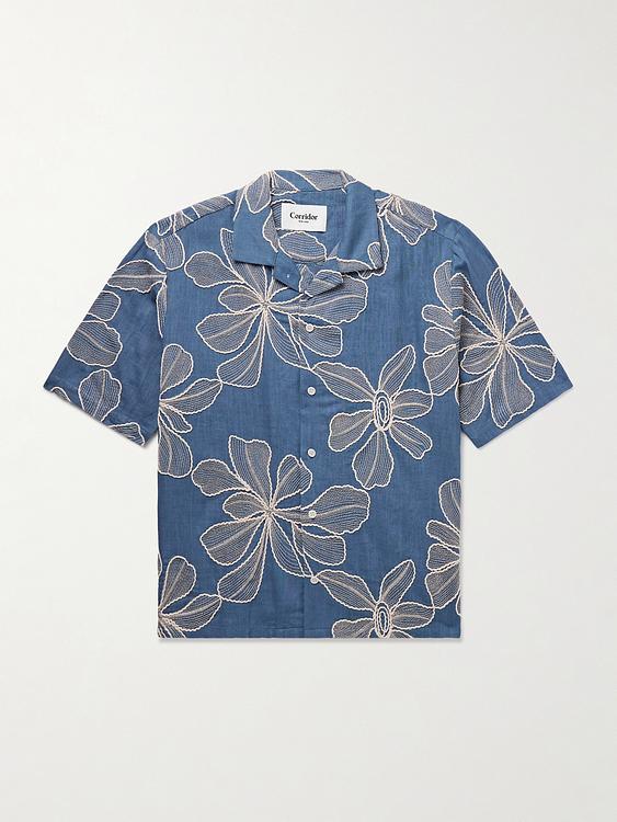 Blue short sleeve shirt from Corridor