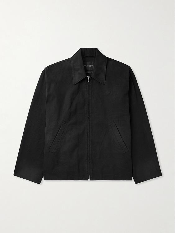 Black casual jacket from Balenciaga