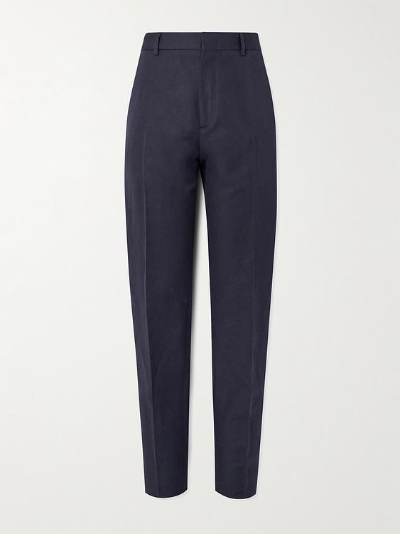 Black formal trousers from Loro Piana