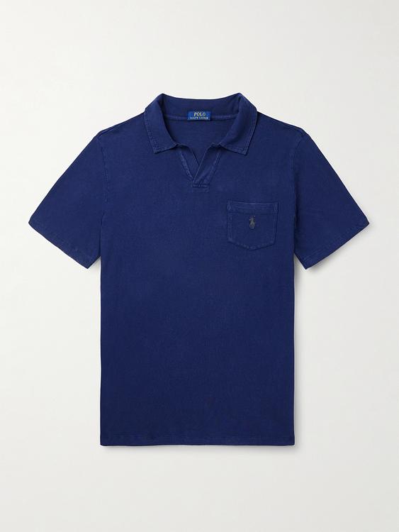 Dark blue short sleeve polo shirt from Polo Ralph Lauren
