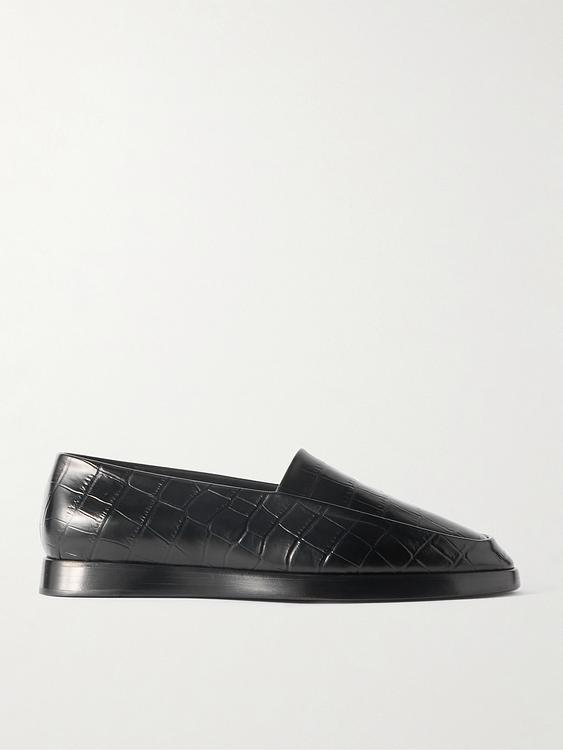 Black loafers from Fear Of God