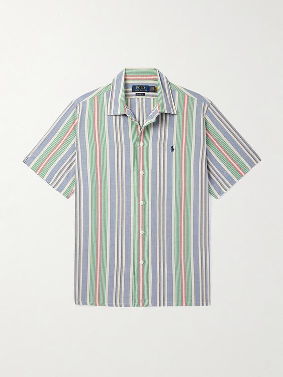 Striped multicolor short sleeve shirt from Polo Ralph Lauren