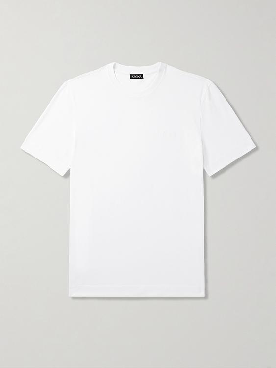 White t-shirt from Zegna