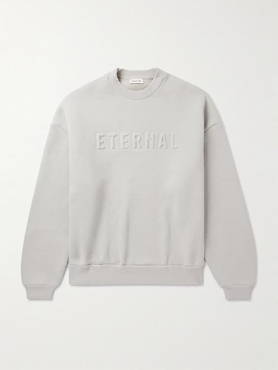 Print grey sweatshirt from Fear Of God