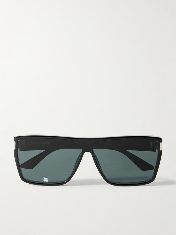 Black d-frame sunglasses from Saint Laurent