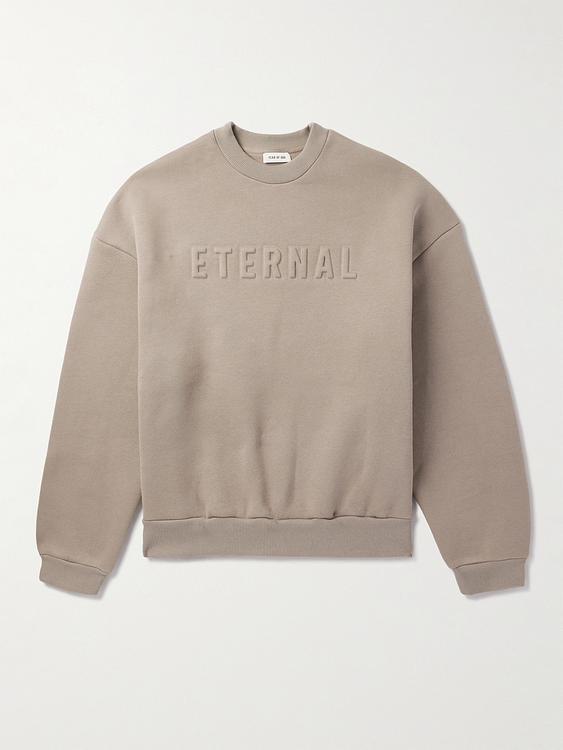 Print taupe sweatshirt from Fear Of God
