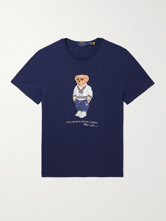 Print dark blue t-shirt from Polo Ralph Lauren