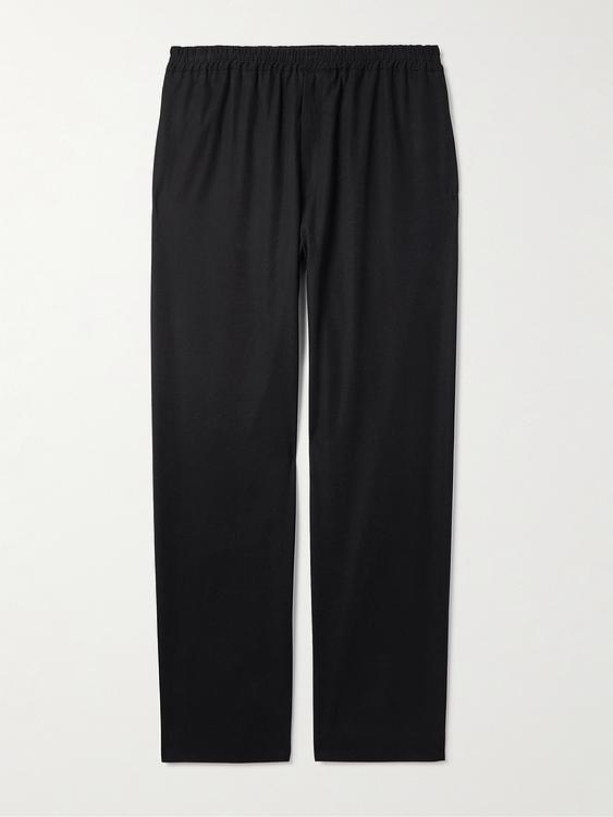 Black casual trousers from The Row