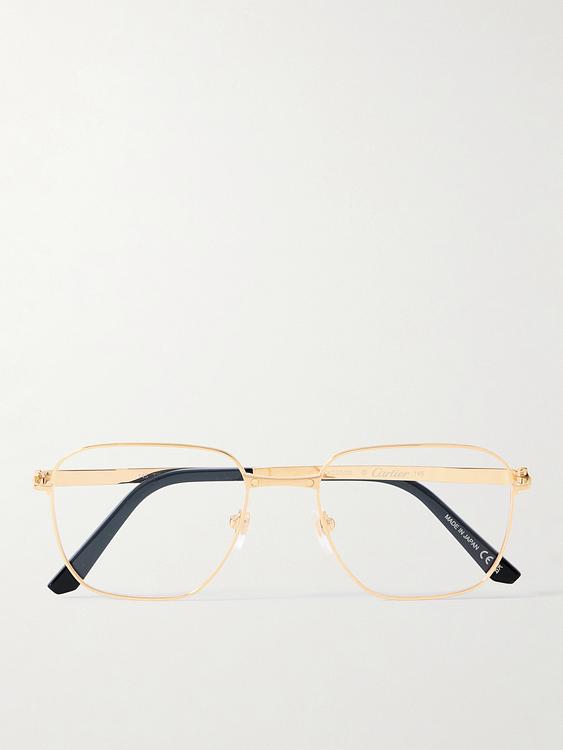 Multicolor d-frame glasses from Cartier Eyewear