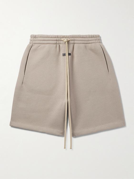 Taupe sweatshorts from Fear Of God