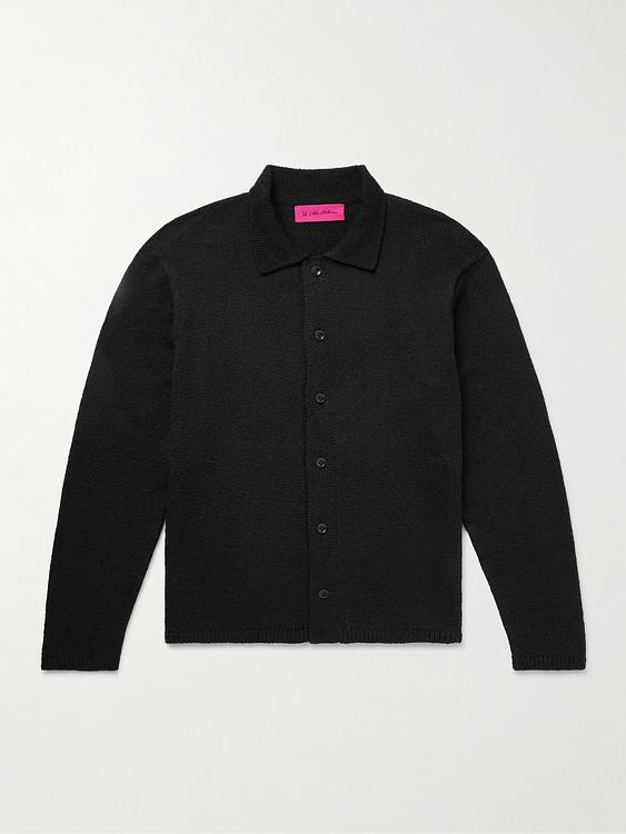 Black cardigan from The Elder Statesman