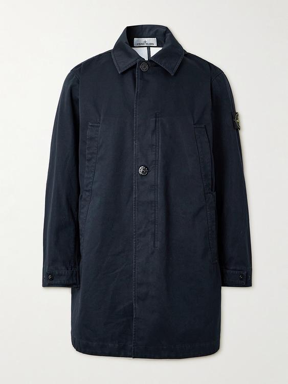 Black coat from Stone Island