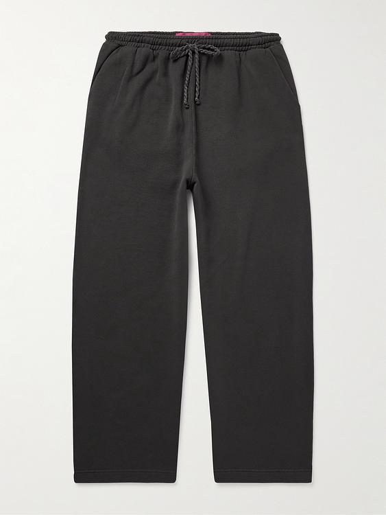 Black sweatpants from The Elder Statesman