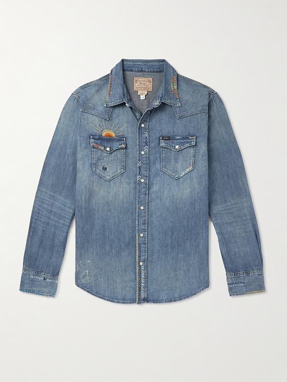 Blue denim shirt from Polo Ralph Lauren