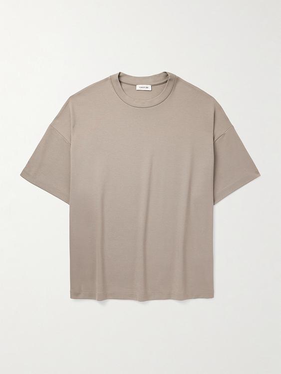 Taupe t-shirt from Fear Of God