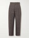 Dark brown formal trousers from The Row