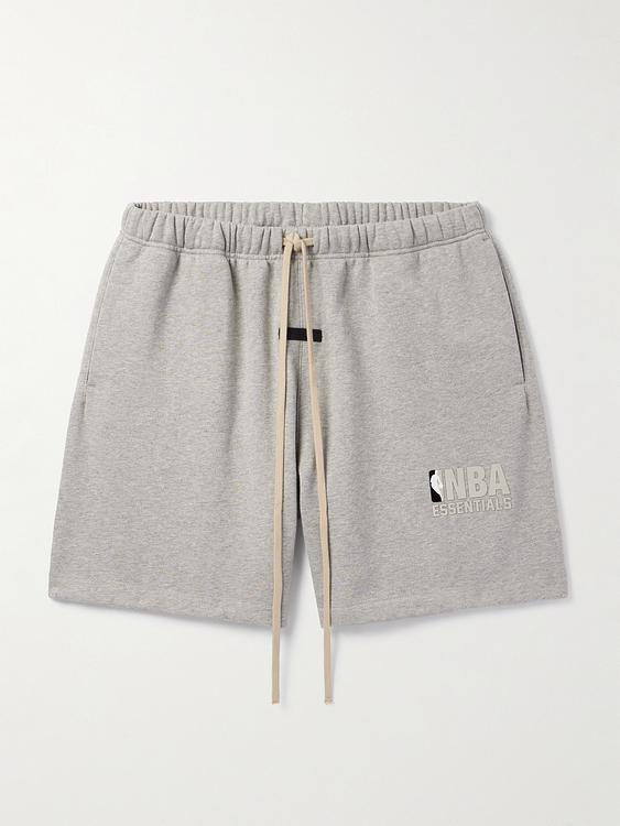 Grey sweatshorts from Fear Of God Essentials