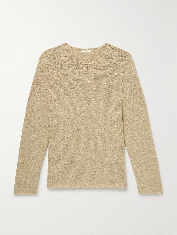 Taupe sweater from The Row