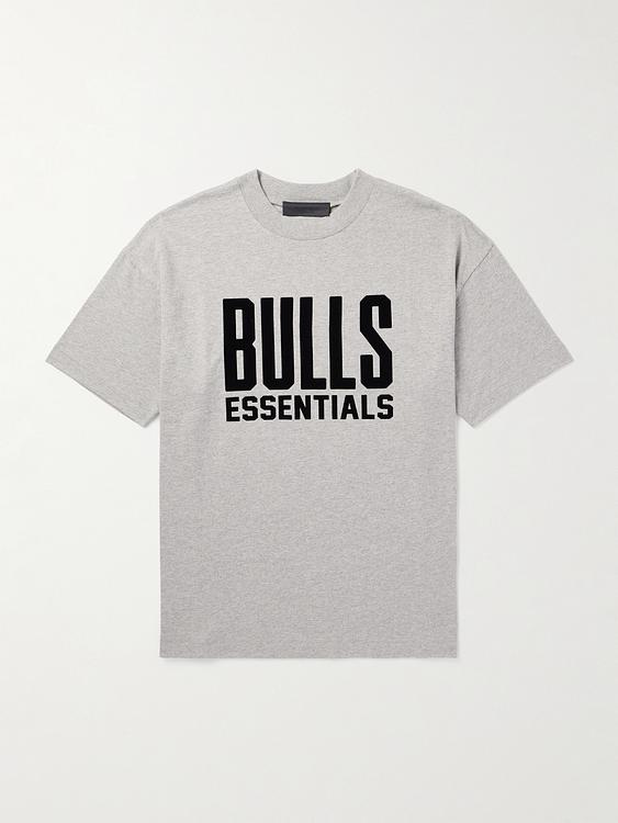 Print grey t-shirt from Fear Of God Essentials