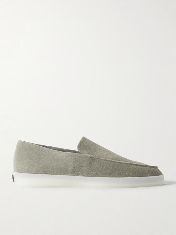 Grey loafers from Fear Of God