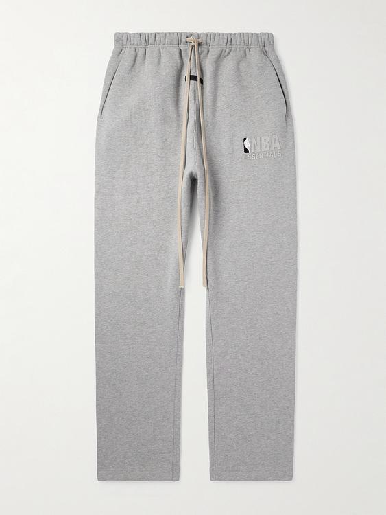 Grey sweatpants from Fear Of God Essentials