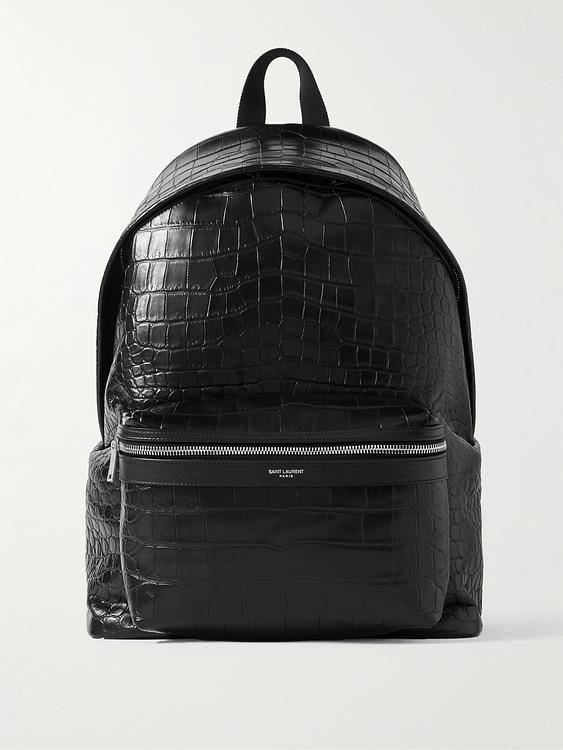 Black backpack from Saint Laurent