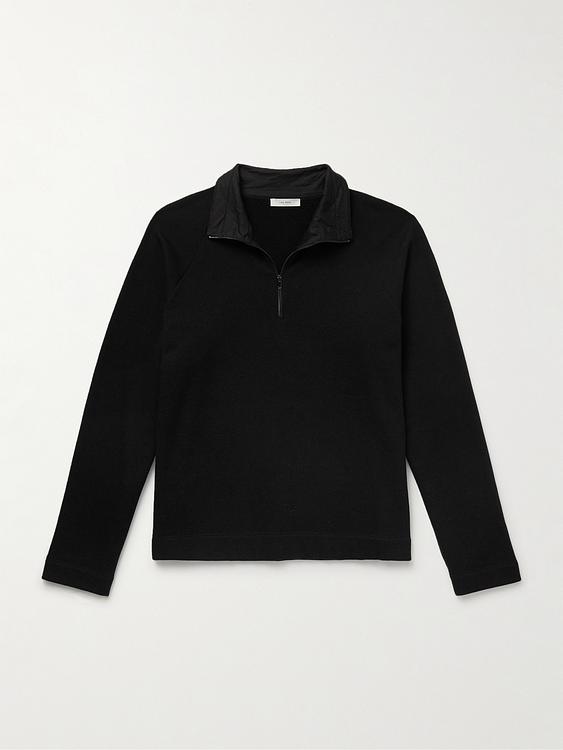 Black half-zip from The Row