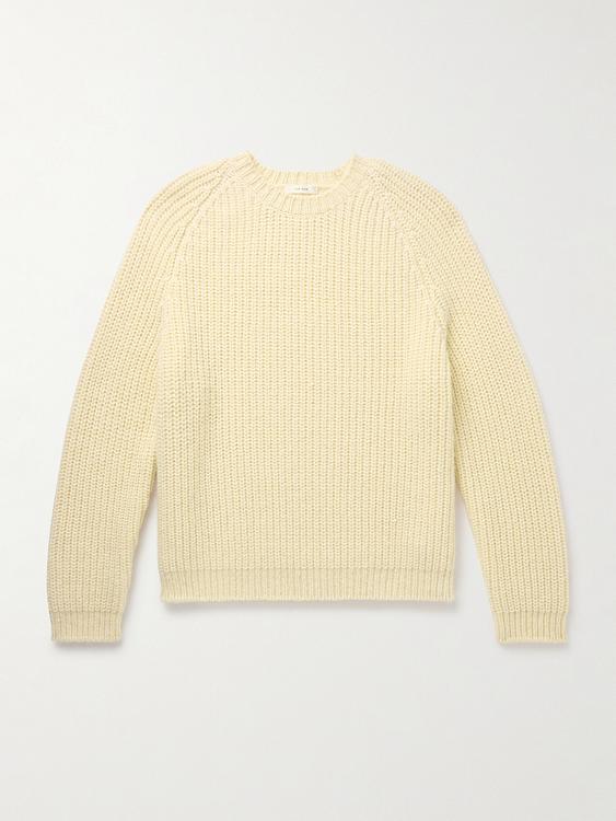 Yellow sweater from The Row