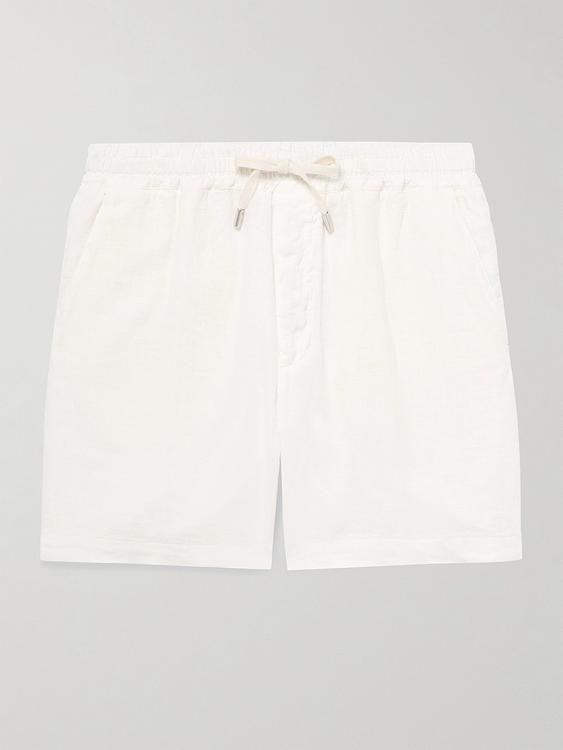 White drawstring shorts from Altea