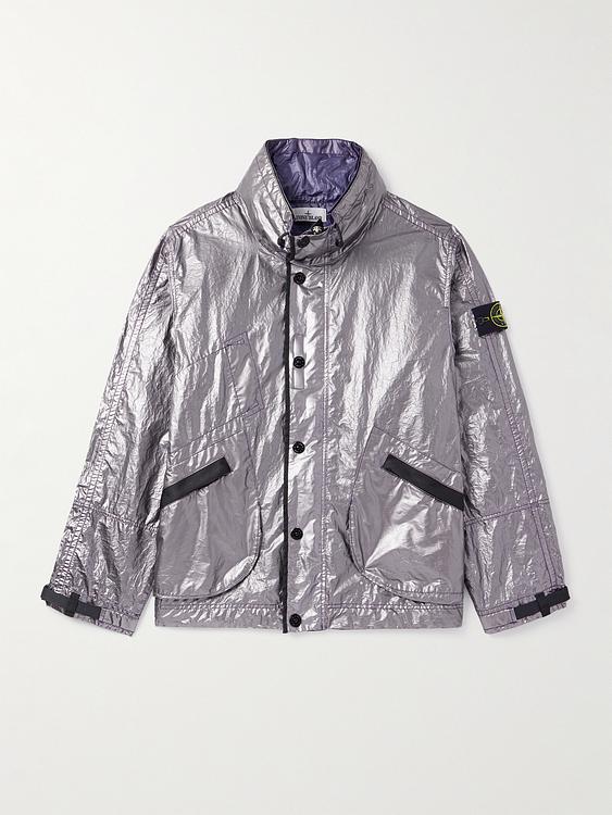 Grey casual jacket from Stone Island
