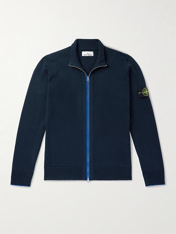 Black half-zip from Stone Island