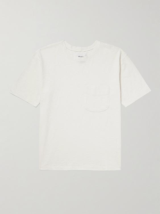 White t-shirt from Drake's