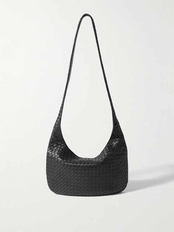 Black tote bag from Bottega Veneta