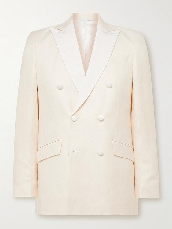 White tuxedo jacket from Favourbrook