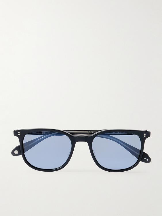 Multicolor d-frame sunglasses from Garrett Leight California Optical