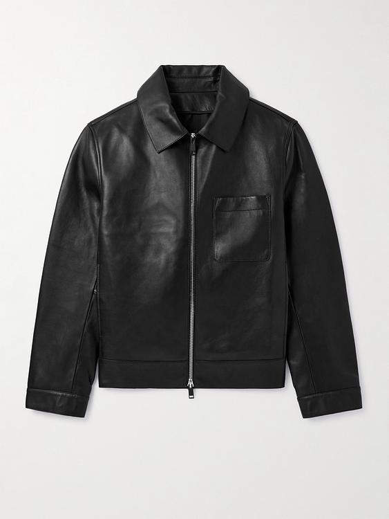 Black casual jacket from Yves Salomon