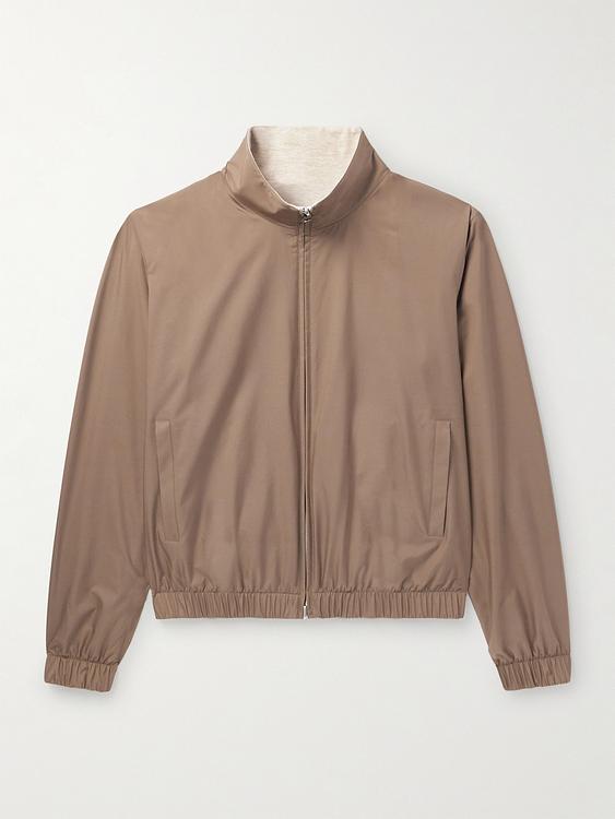 Brown casual jacket from Loro Piana