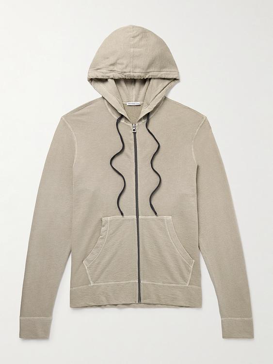 Taupe hooded sweatshirt from James Perse