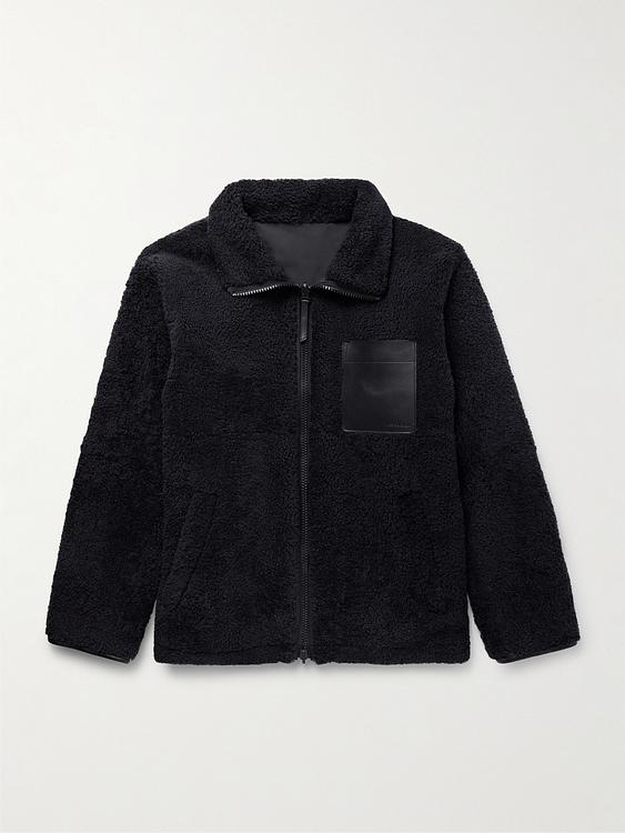 Black casual jacket from Yves Salomon