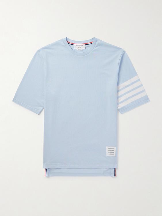 Light blue t-shirt from Thom Browne