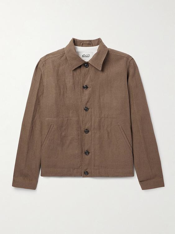 Taupe overshirt from Valstar