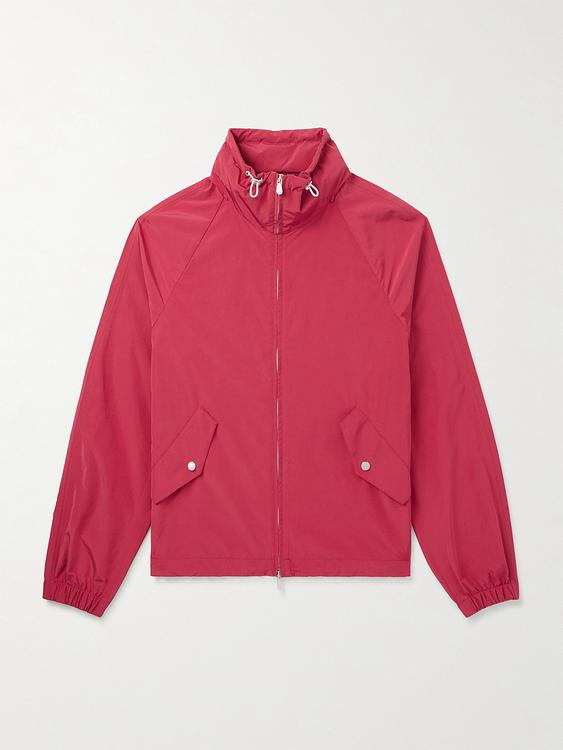 Red casual jacket from Brunello Cucinelli
