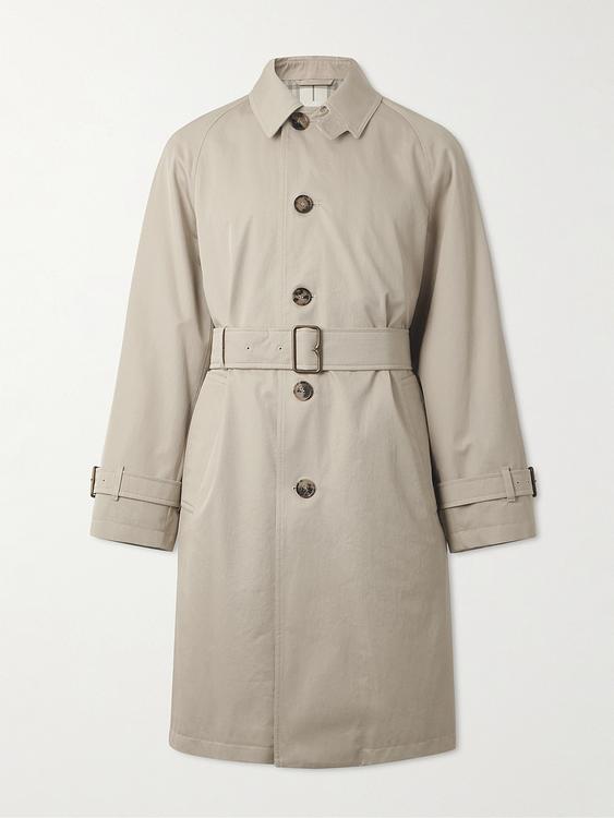 Beige trench coat from Burberry