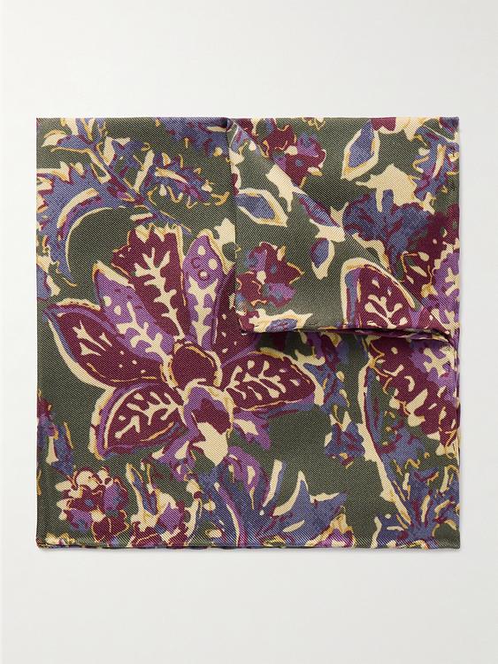 Multicolor pocket square from Favourbrook