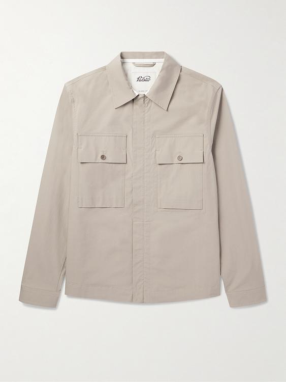 Beige overshirt from Valstar