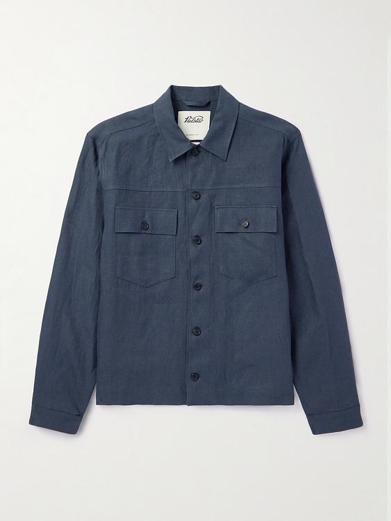 Dark blue overshirt from Valstar