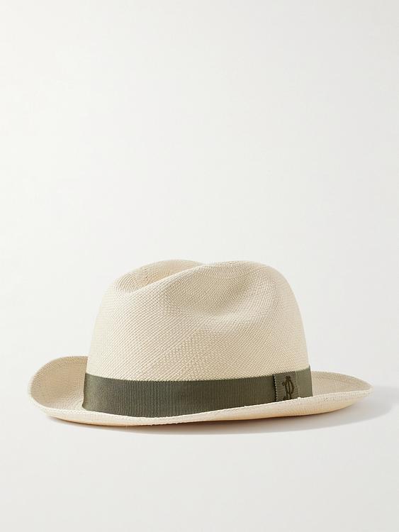 Beige hat from Purdey