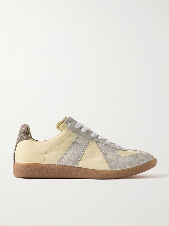 Beige sneakers from Maison Margiela