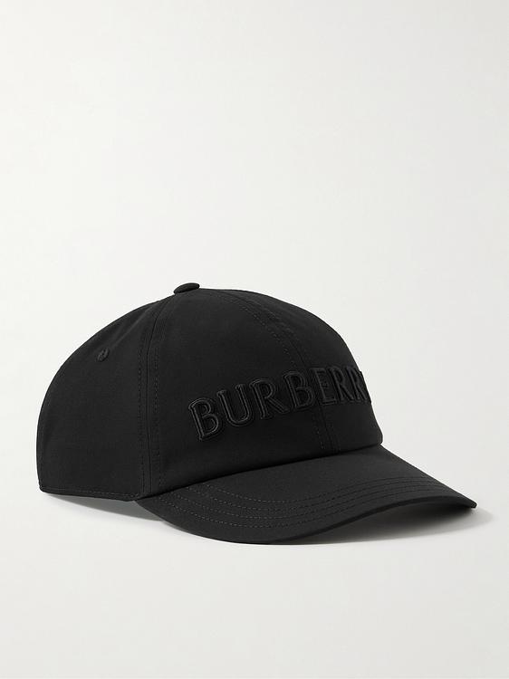 Print black cap from Burberry
